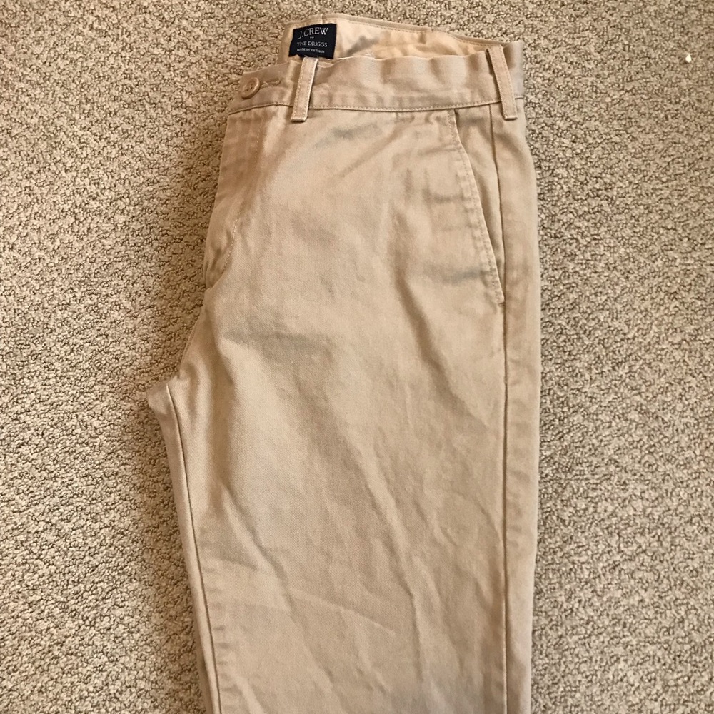 J Crew “The Druggs” Khaki pants
